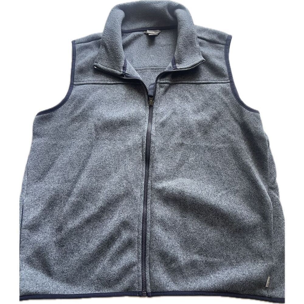 Eddie Bauer Winter Zip Up Woman’s Vest Size XL